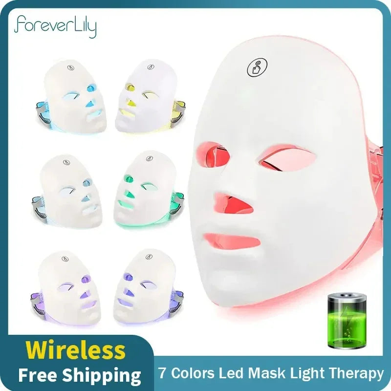 Wireless LED Face Mask