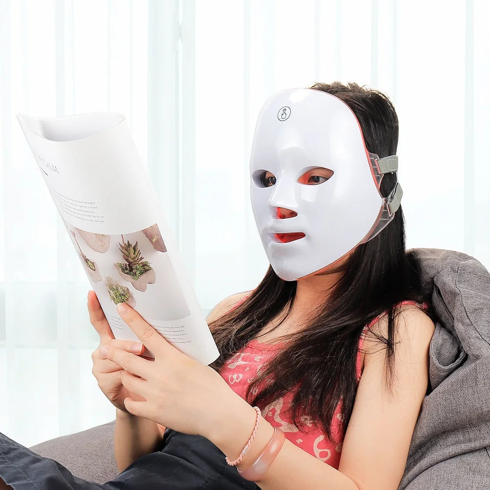 Wireless LED Face Mask